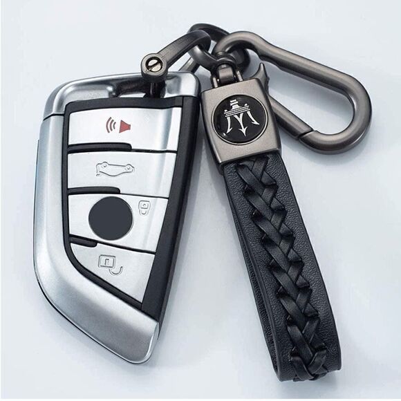 Black Maserati key chain  - Picture 3 of 5